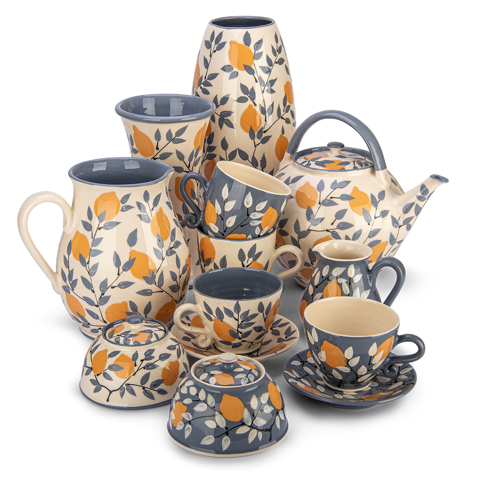 керамичен дизайн лимон