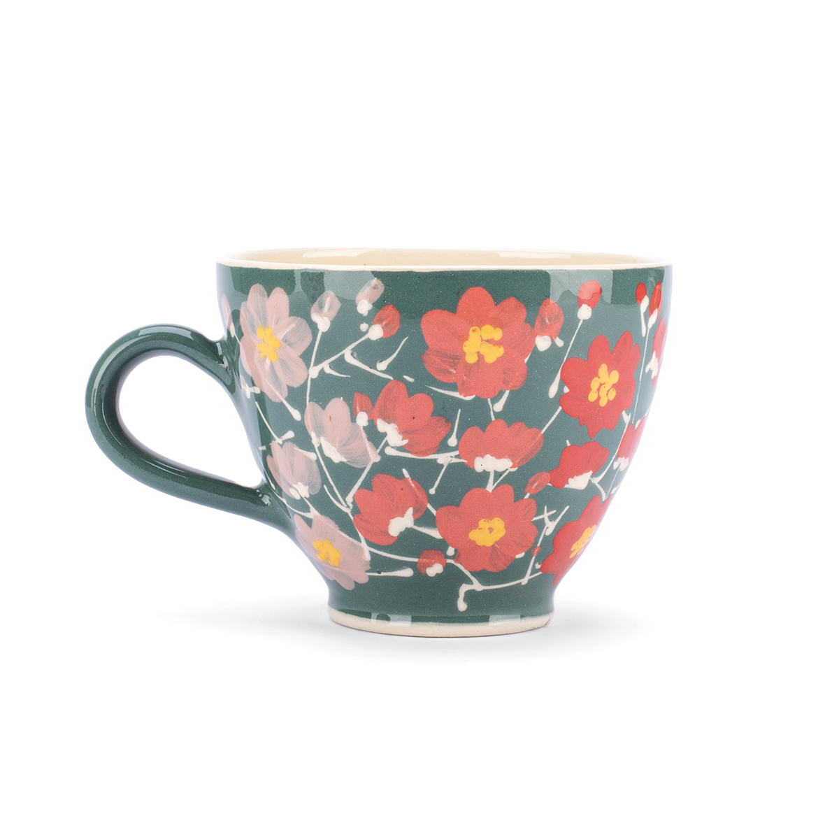 Tea_Chasha_Cosmos_3 Ръчно изработена керамична чаша за кафе от дизайн "Космос"